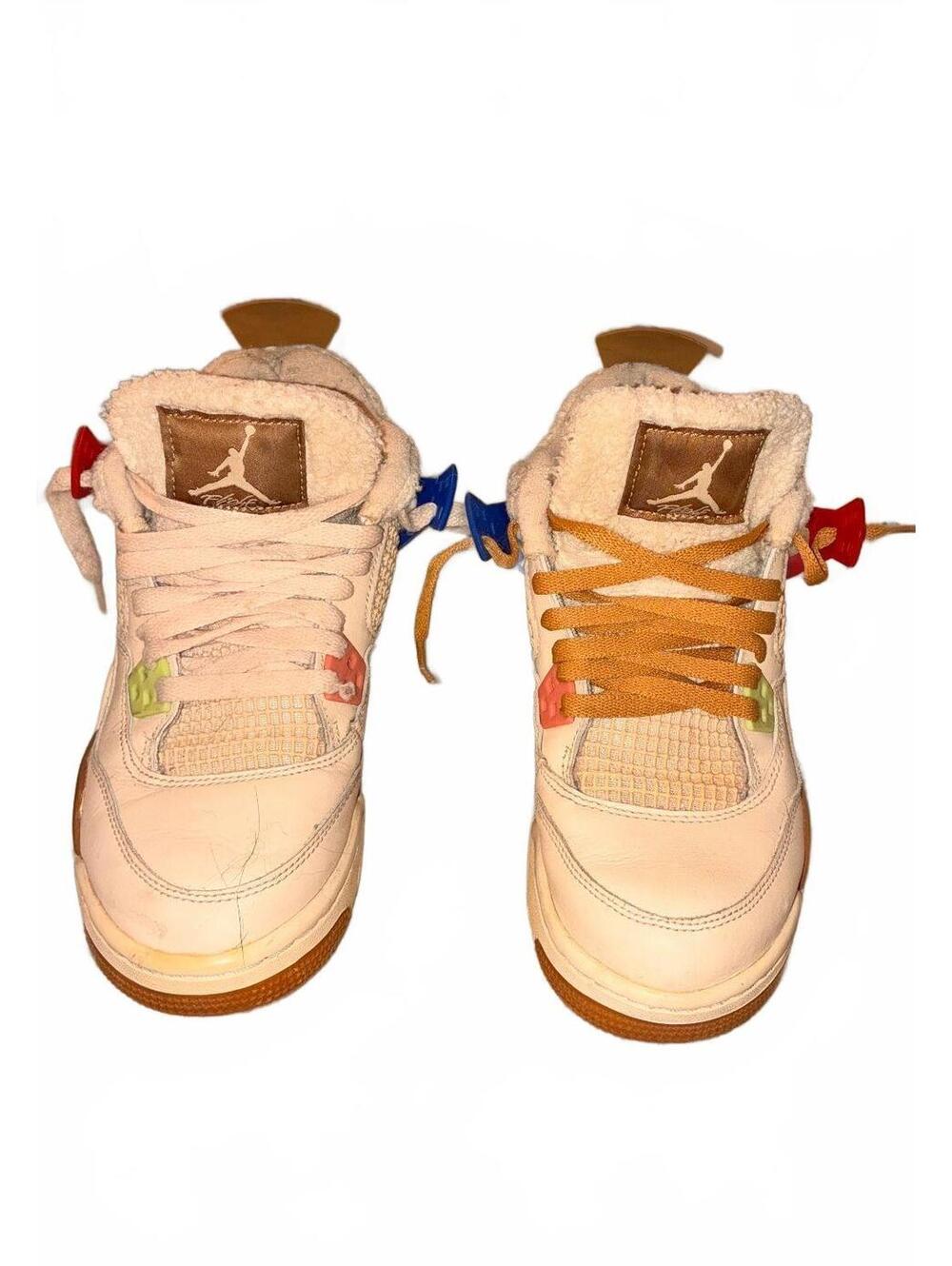 Air Jordan 4 Retro 'Union Guava Ice' Sneakers Size 7Y
